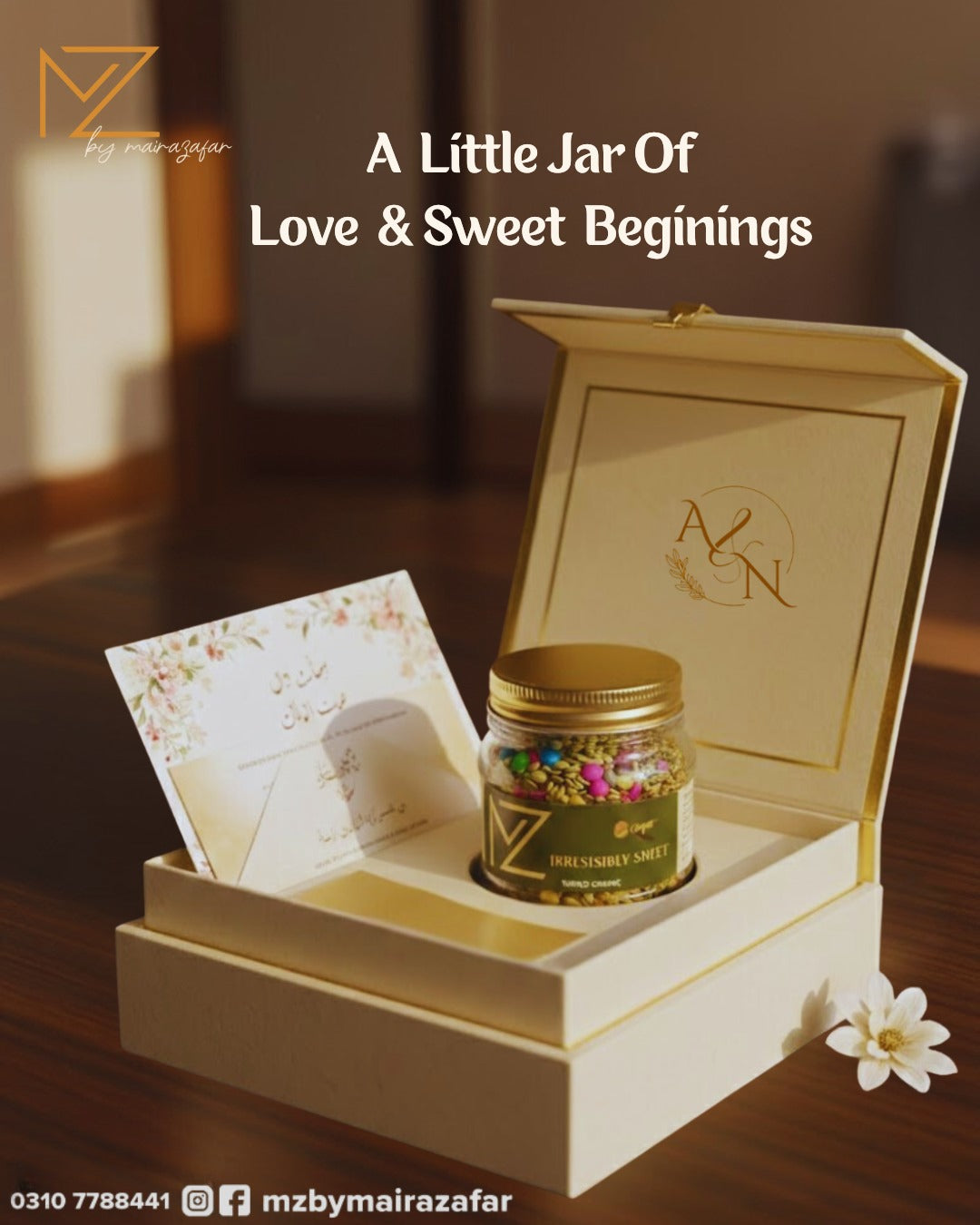 MZ Sweet Saunf Mix – Fennel Mouth Freshener Jar